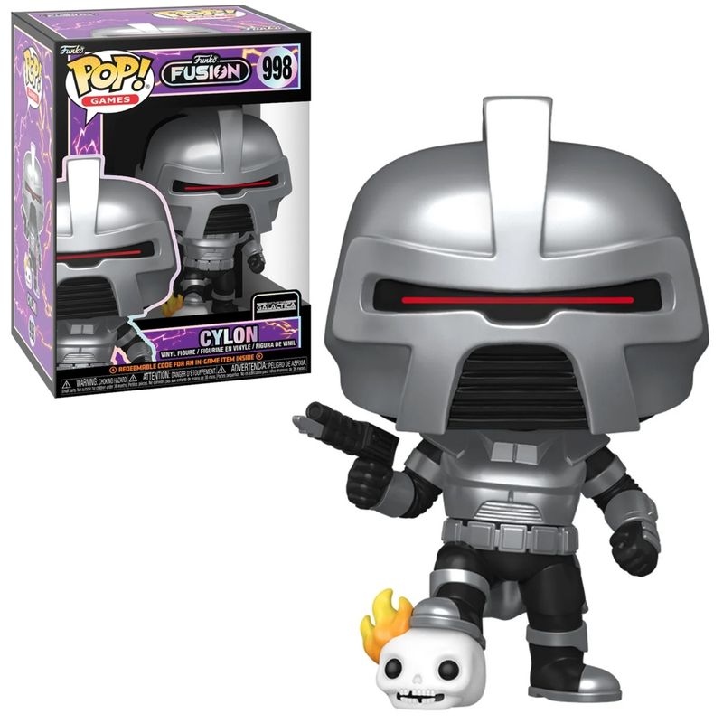 Battlestar Galactica Cylon Funko Fusion 4&quot;H POP! Games Vinyl Figure #998