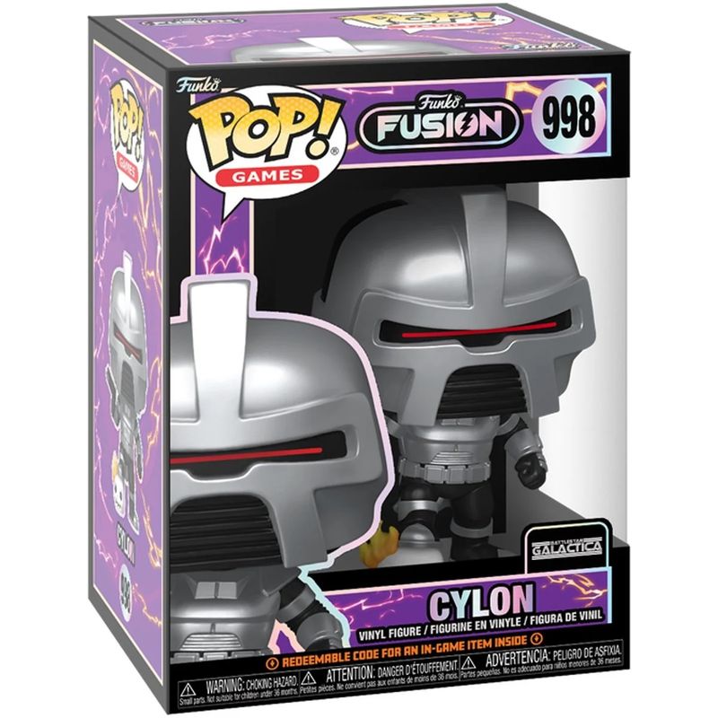 Battlestar Galactica Cylon Funko Fusion 4"H POP! Games Vinyl Figure #998