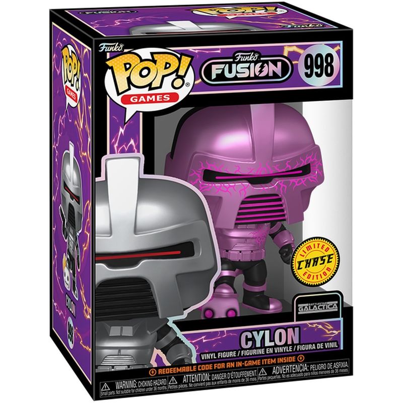 Battlestar Galactica Cylon Funko Fusion 4"H POP! Games Vinyl Figure #998 *CHASE*