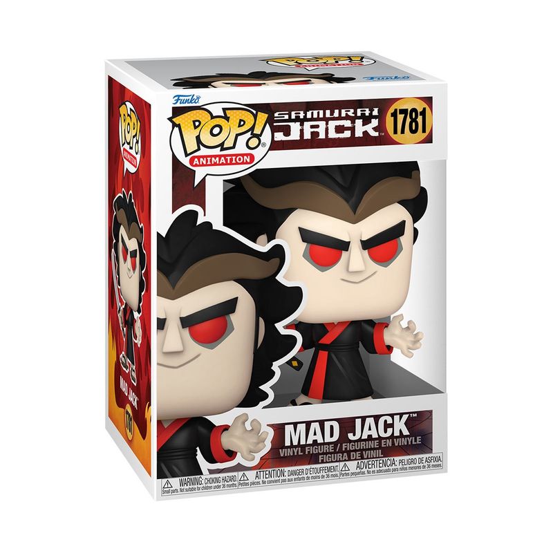 Cartoon Network Samurai Jack - Mad Jack 3 3/4"H POP! Animation Vinyl Figure #1781