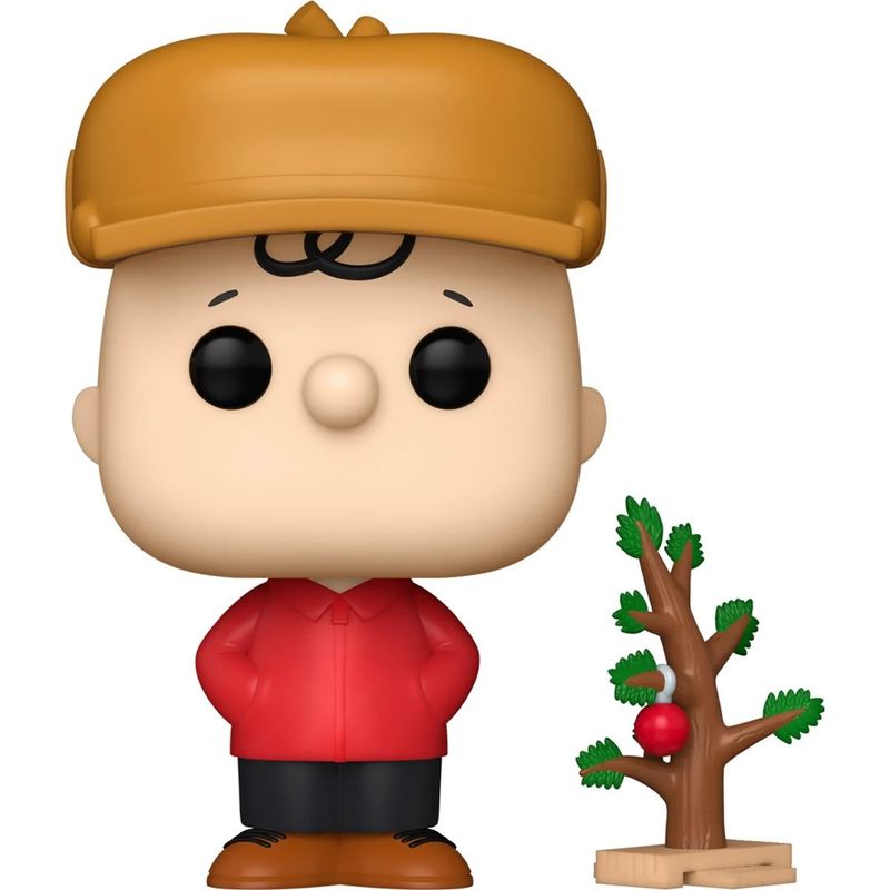 Peanuts - Charlie Brown &amp; Christmas Tree A Charlie Brown Christmas POP! Television Vinyl Figure #1627