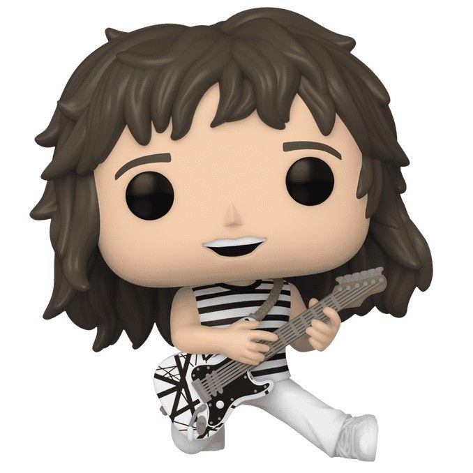Eddie Van Halen 3 3/4"H POP! Rocks Vinyl Figure #350 New Haven 1978 Entertainment Earth Exclusive