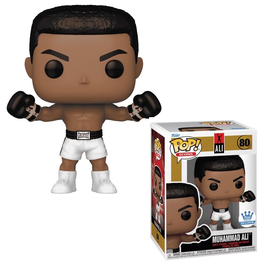 Muhammad Ali 3 3/4&quot;H POP! Icons Vinyl Figure #80