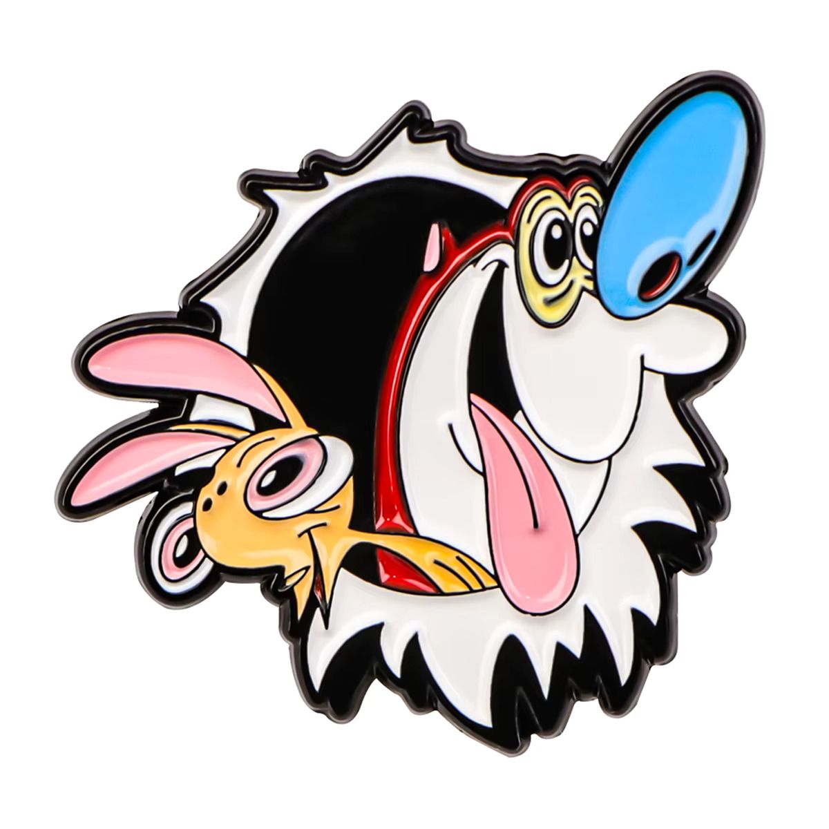 Ren &amp; Stimpy Enamel Pin / Tie Tack