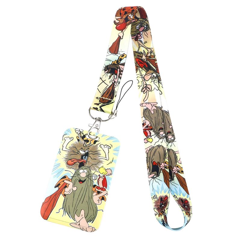 Hanna-Barbera Captain Caveman Cloth Lanyard with Pouch and Clip