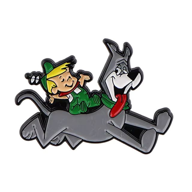 The Jetsons Astro and Elroy Enamel Pin / Tie Tack