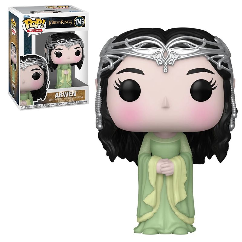 Arwen Coronation 3.75 inch POP! Movies Vinyl Figure 1745 from Lord of the Rings in Window Display Box- 2024 Funko