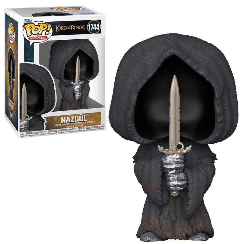 4 1/4 inch tall Nazgul from Lord of the Rings POP! Movies Vinyl Figure 1744 in Window Display Box - 2024 Funko