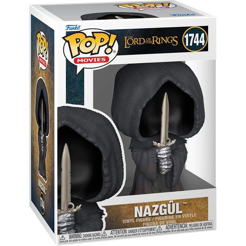 Lord of the Rings 4 1/4 inch tall Nazgul POP! Movies Vinyl Figure 1744 in Window Display Box - 2024 Funko