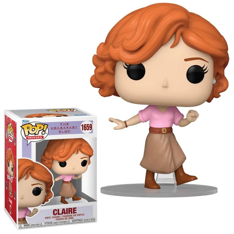 The Breakfast Club 3 3/4 inch Claire POP! Movies Vinyl Figure #1659 from the John Hughes 1980&#39;s Comedy about School Detention