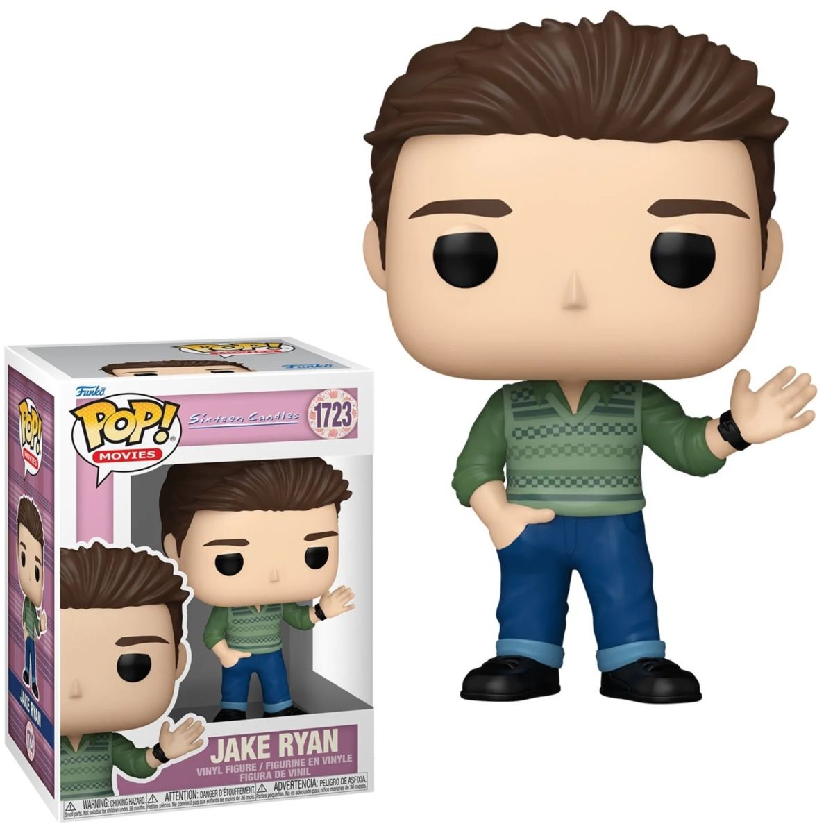 Sixteen Candles 3 3/4&quot;H Jake Ryan POP! Movies Vinyl Figure #1723