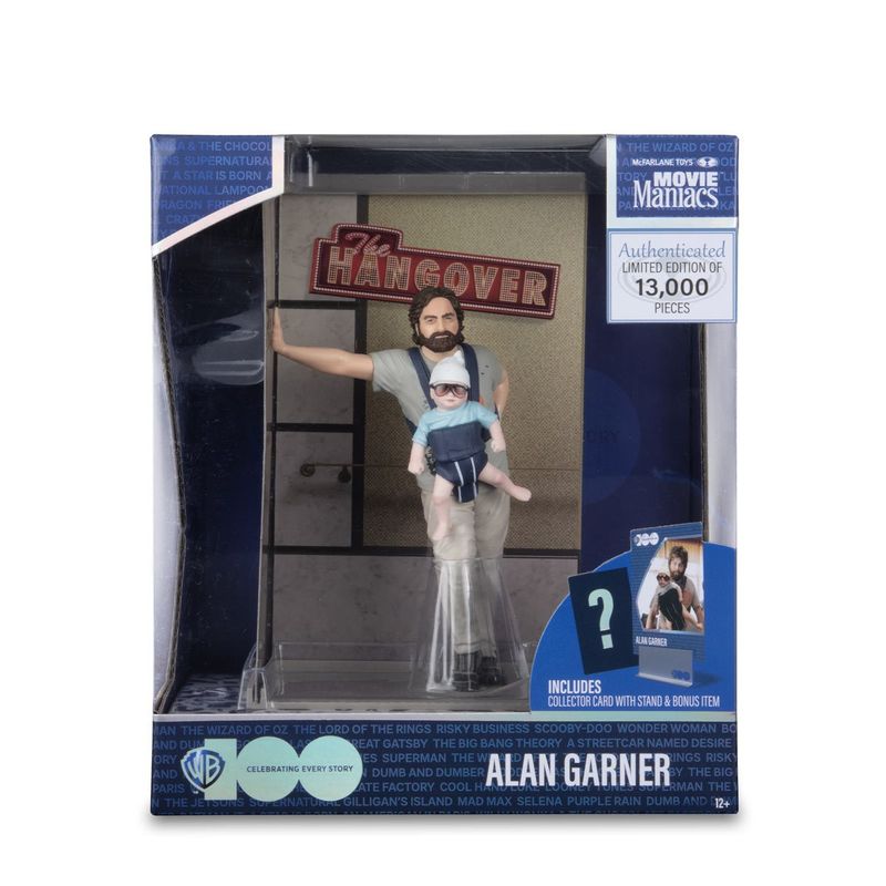 The Hangover Alan Garner 6"H McFarlane Movie Maniacs Action Figure