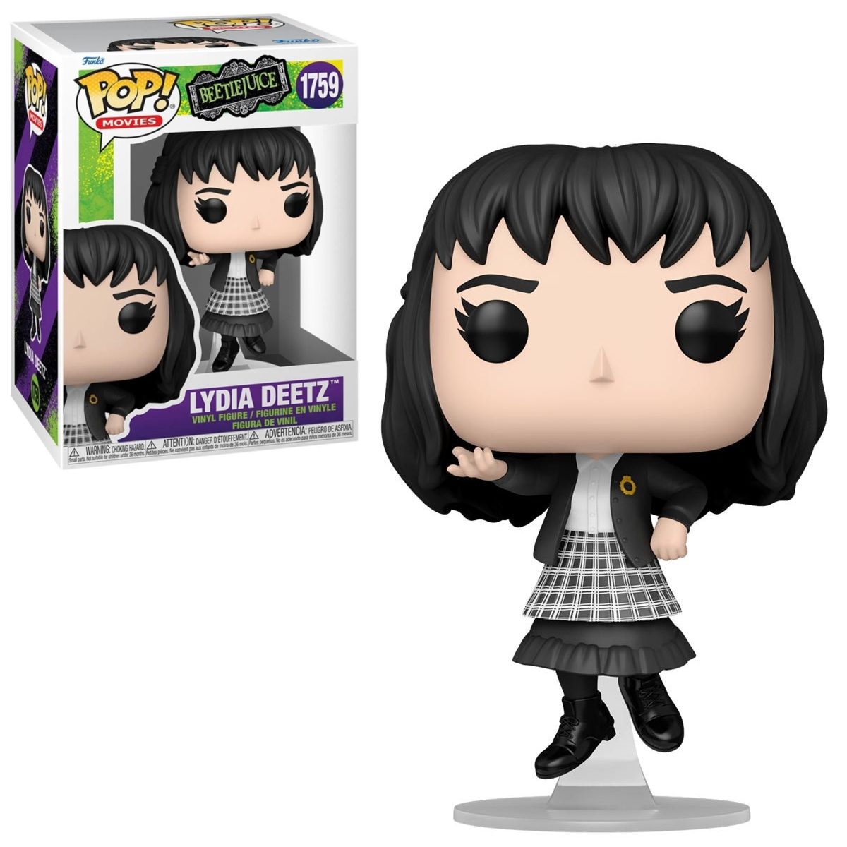 Beetlejuice Lydia Deetz 3 3/4&quot;H POP! Movies Vinyl Figure #1759
