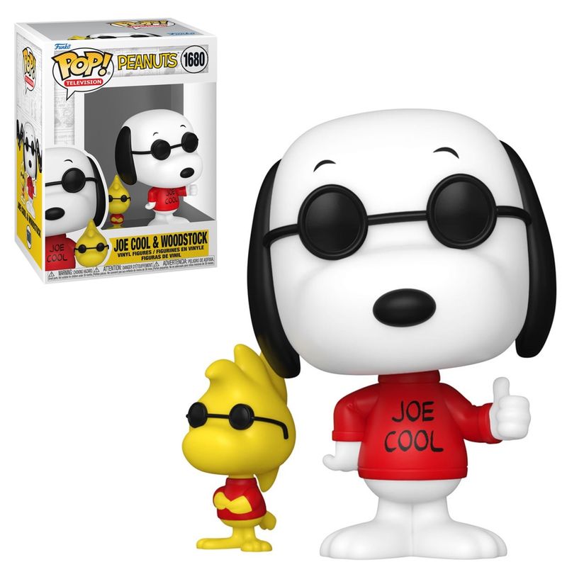 Peanuts - Snoopy Joe Cool and Woodstock POP! Television Vinyl Figure #1680