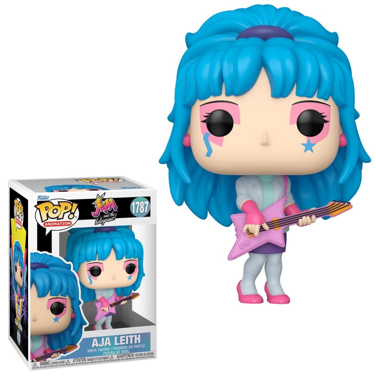 Jem and the Holograms - Aja Leith POP! Animation Vinyl Figure #1787