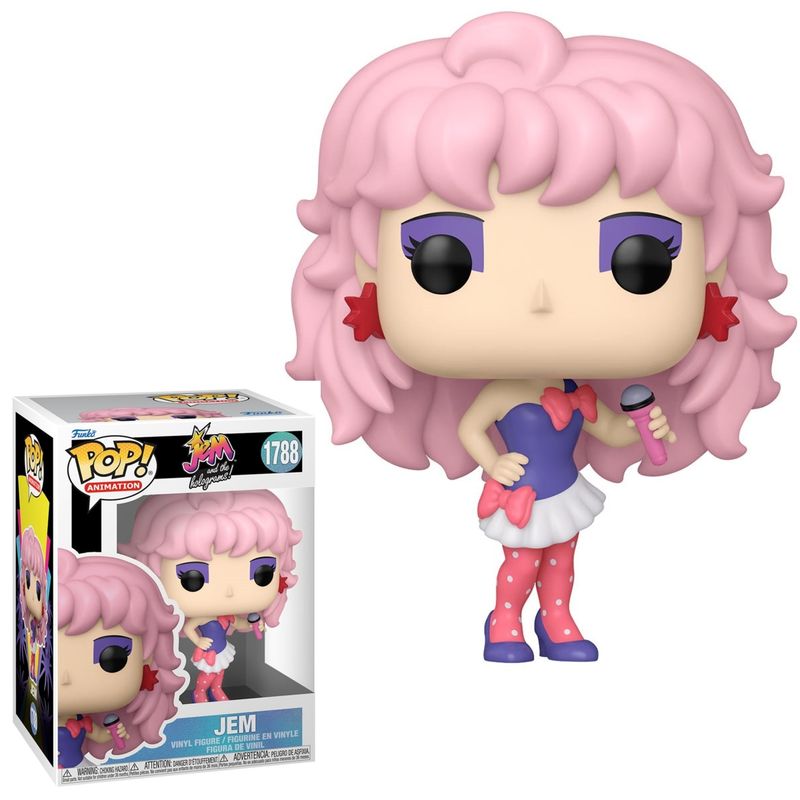 Jem and the Holograms - JEM (Jerrica Benton) POP! Animation Vinyl Figure #1788