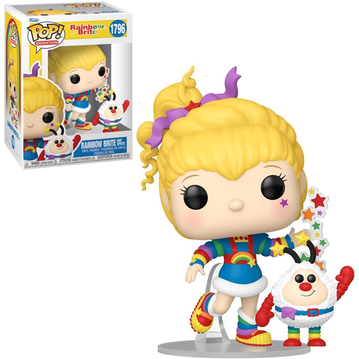 Rainbow Brite and Sprite 3 3/4&quot;H POP! Animation Vinyl Figure #1796