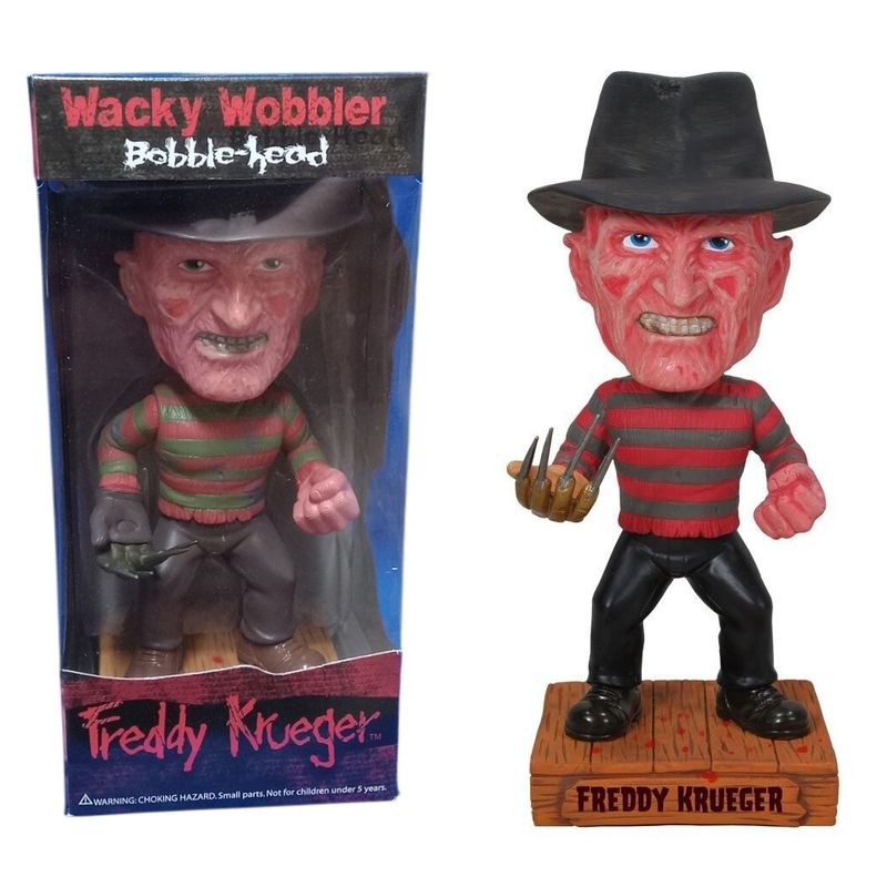 Freddy Krueger 7&quot;H Wacky Wobbler Bobblehead Doll