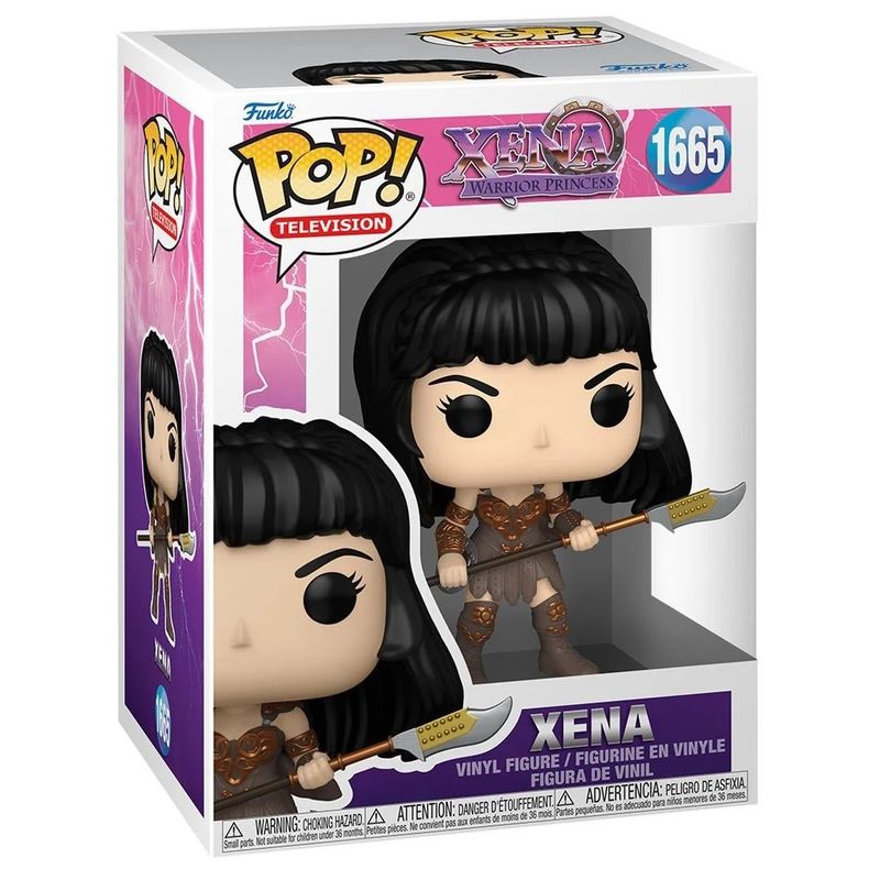 Xena: Warrior Princess with Spear 4"H POP! Television Vinyl Figure #1665