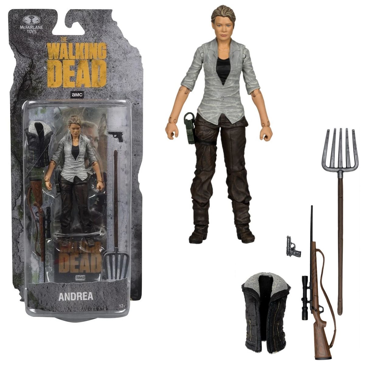 The Walking Dead Andrea 5&quot;H McFarlane Wave 2 Action Figure