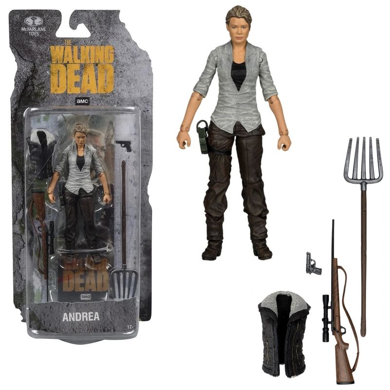 The Walking Dead Andrea 5&quot;H McFarlane Wave 2 Action Figure