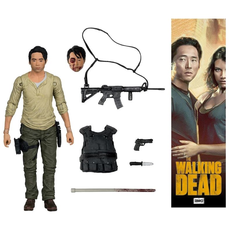 The Walking Dead Glenn 5"H McFarlane Wave 2 Action Figure