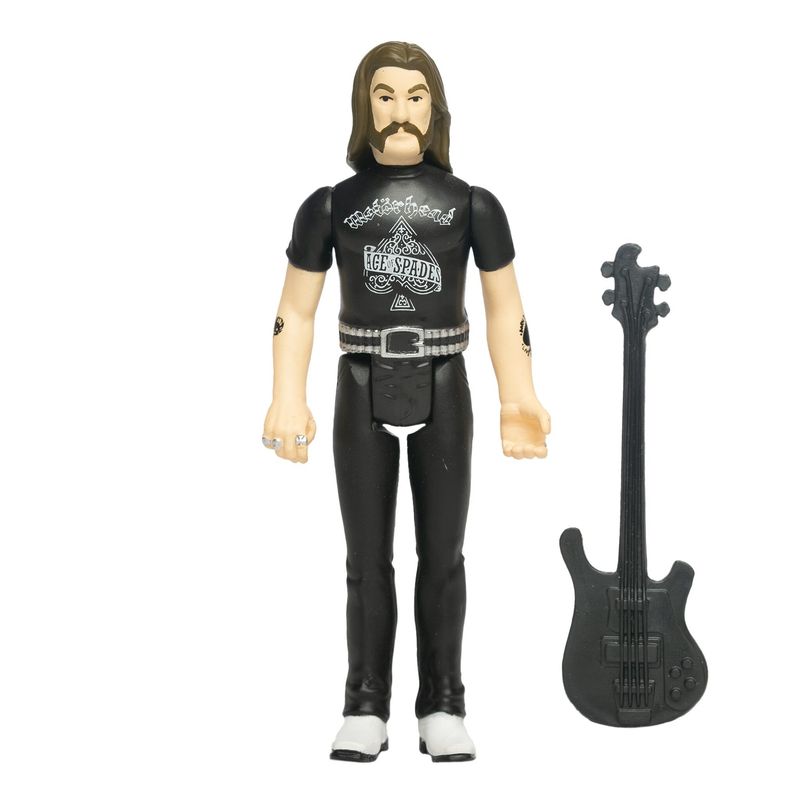 Motorhead 3 3/4"H Lemmy Kilmister Ace of Spades ReAction Figure