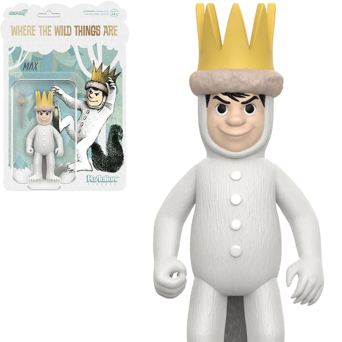Where the Wild Things Are MAX 3 3/4&quot;H ReAction Figure