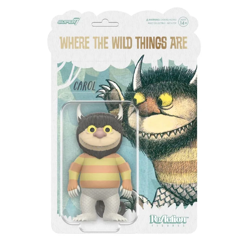 Where the Wild Things Are CAROL (MONSTER) 3 3/4"H ReAction Figure