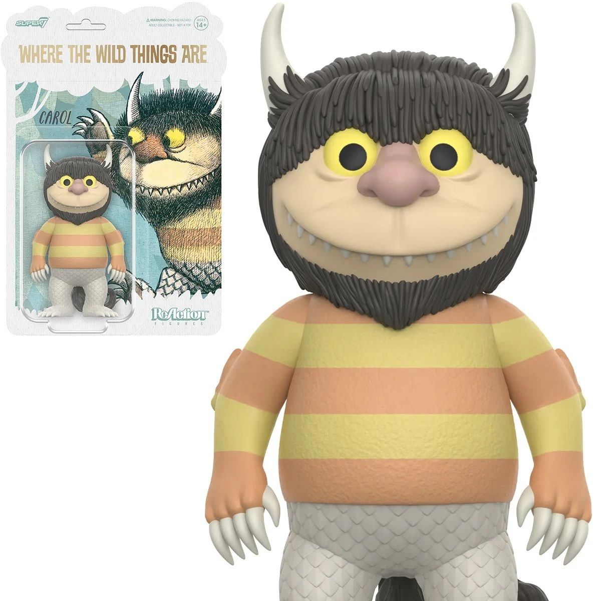 Where the Wild Things Are CAROL (MONSTER) 3 3/4&quot;H ReAction Figure