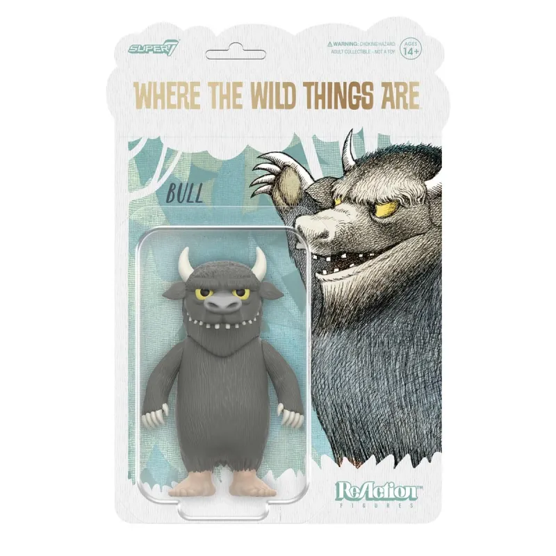 Where the Wild Things Are BULL (MONSTER) 3 3/4"H ReAction Figure