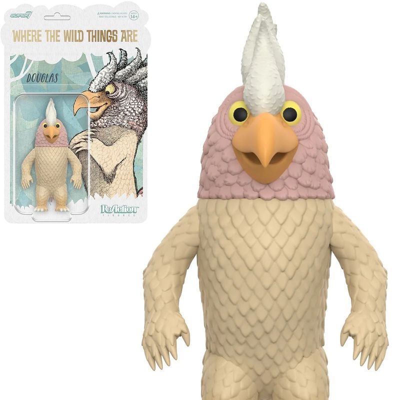 Where the Wild Things Are DOUGLAS (MONSTER) 3 3/4&quot;H ReAction Figure
