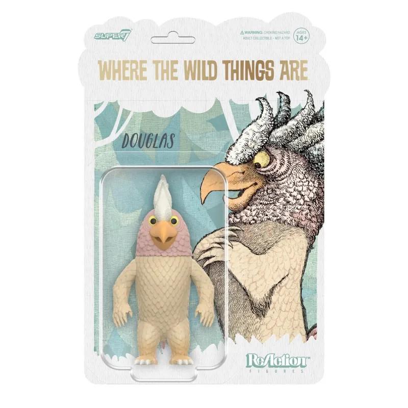 Where the Wild Things Are DOUGLAS (MONSTER) 3 3/4"H ReAction Figure