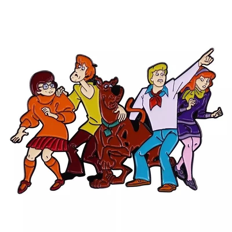 Scooby-Doo and Gang Enamel Pin / Tie Tack