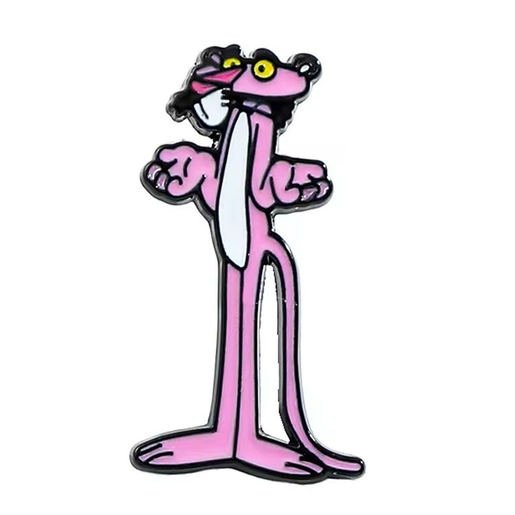 Pink Panther Enamel Pin / Tie Tack