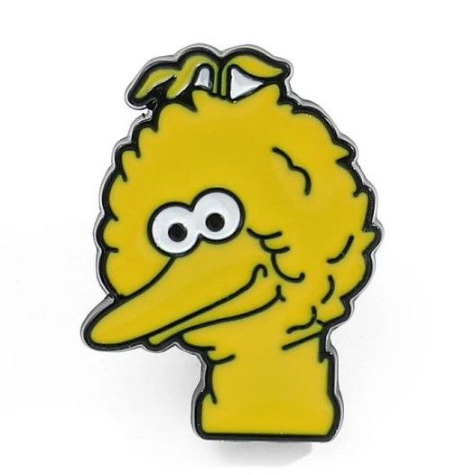 Sesame Street Big Bird Enamel Pin / Tie Tack