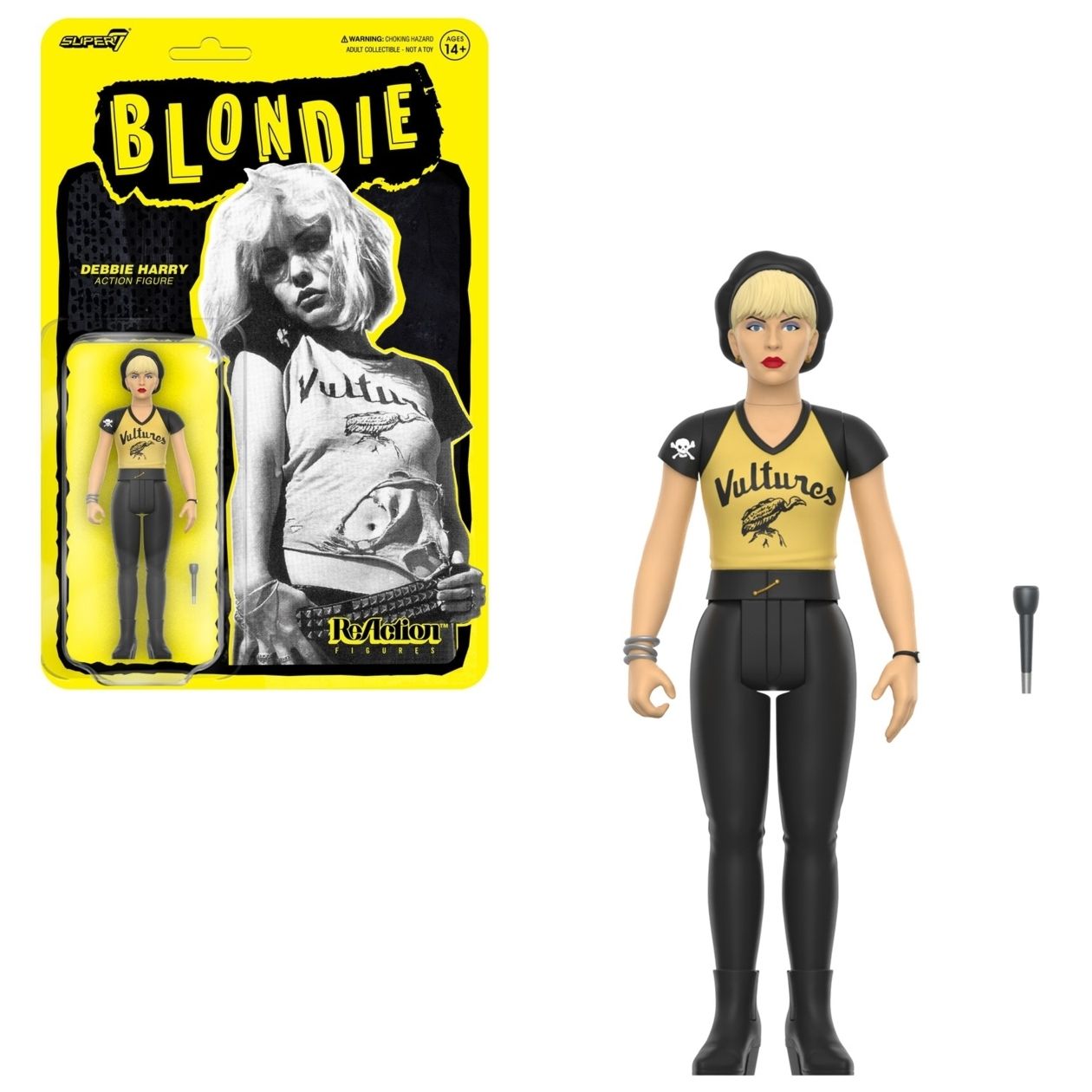 Blondie Debbie Harry (Vultures) 3 3/4&quot;H ReAction Figure