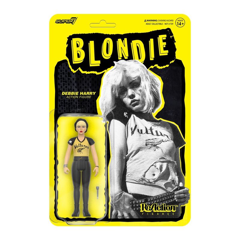 Blondie Debbie Harry (Vultures) 3 3/4"H ReAction Figure