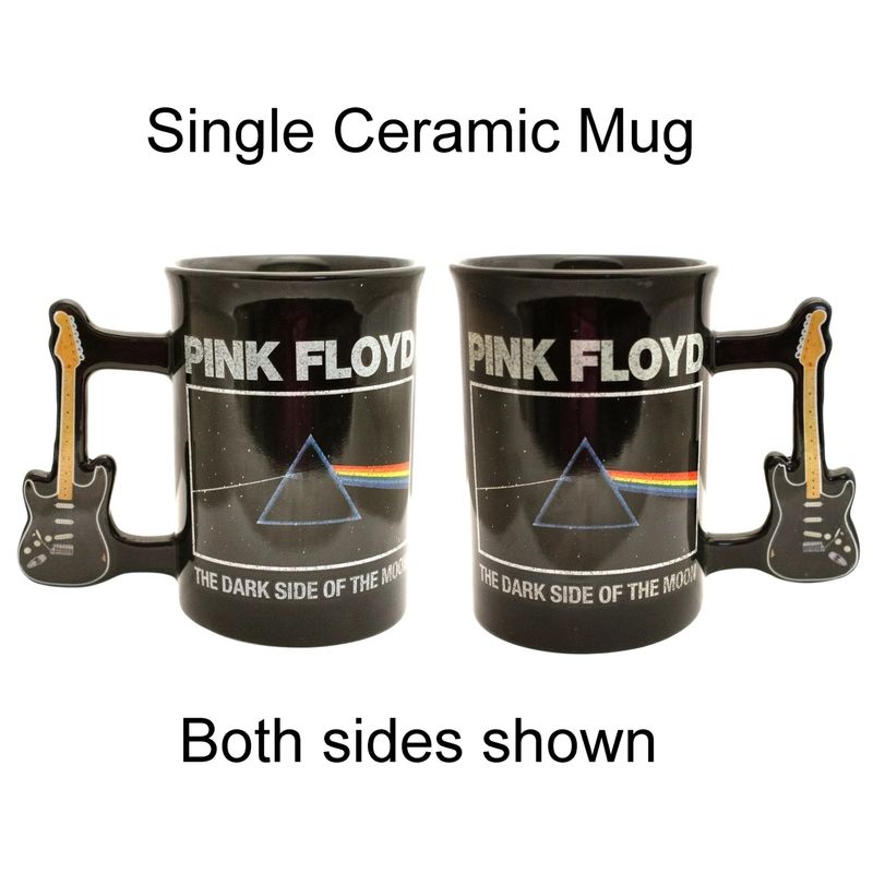Pink Floyd &quot;Dark Side of the Moon&quot; 16 Ounce Ceramic Mug with Guitar Handle