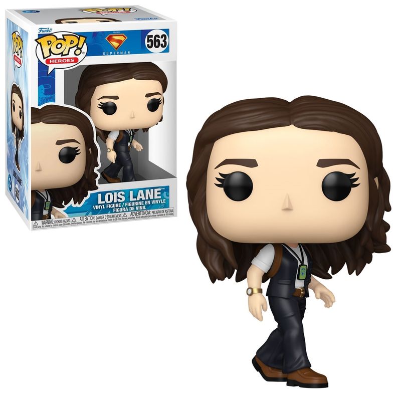 Superman (2025) Lois Lane 3 3/4&quot;H POP! Heroes Vinyl Figure #563