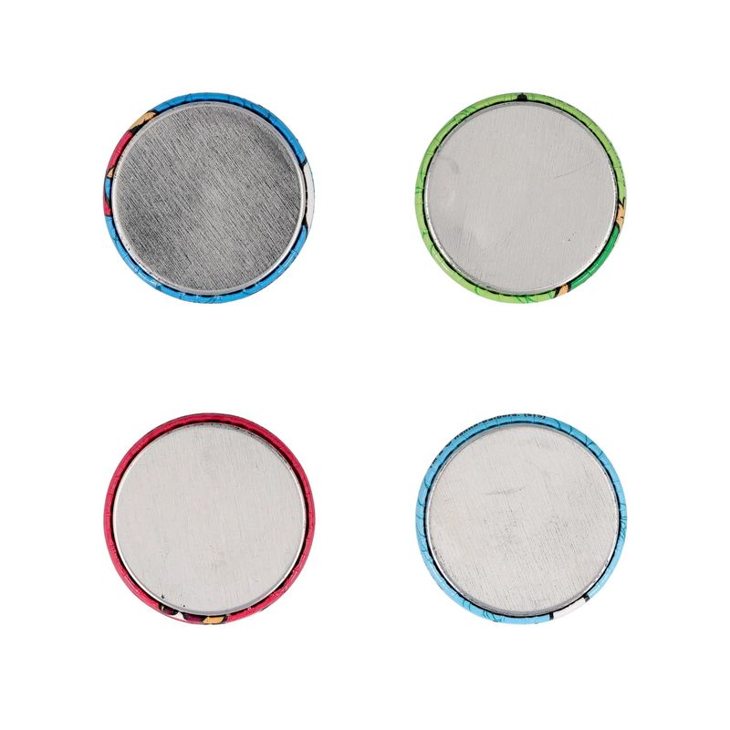 Yogi Bear and Boo-Boo Round Magnet Set of 4