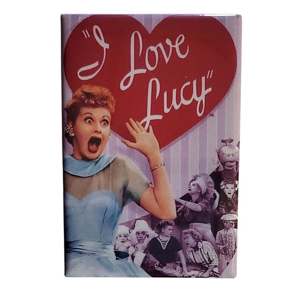 I Love Lucy Metal Magnet