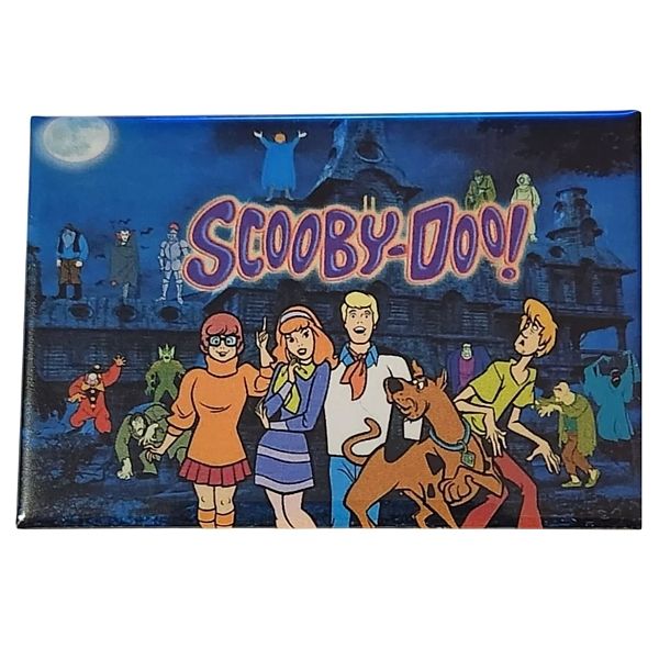 Scooby-Doo Gang and Villains Metal Magnet