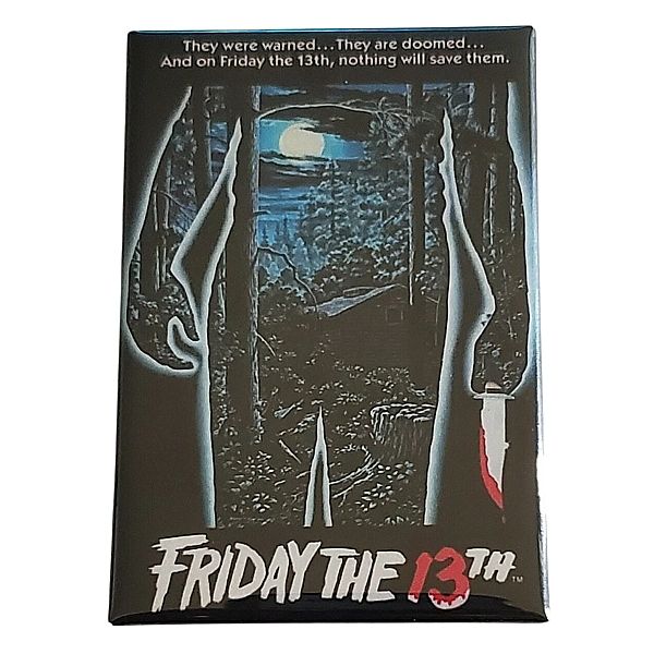 Friday the 13th Metal Magnet