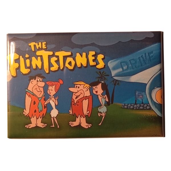 The Flintstones and Rubbles Metal Magnet