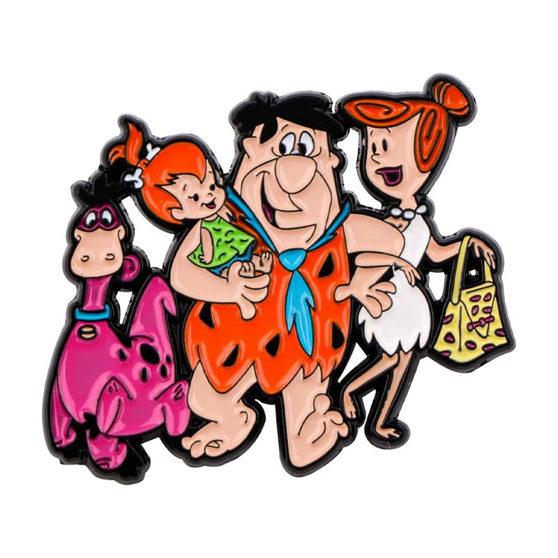 Flintstones Family Enamel Pin / Tie Tack