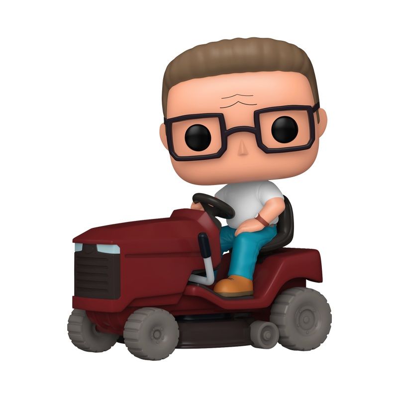 King of the Hill Hank on Mower POP! Rides #131  EXCLUSIVE