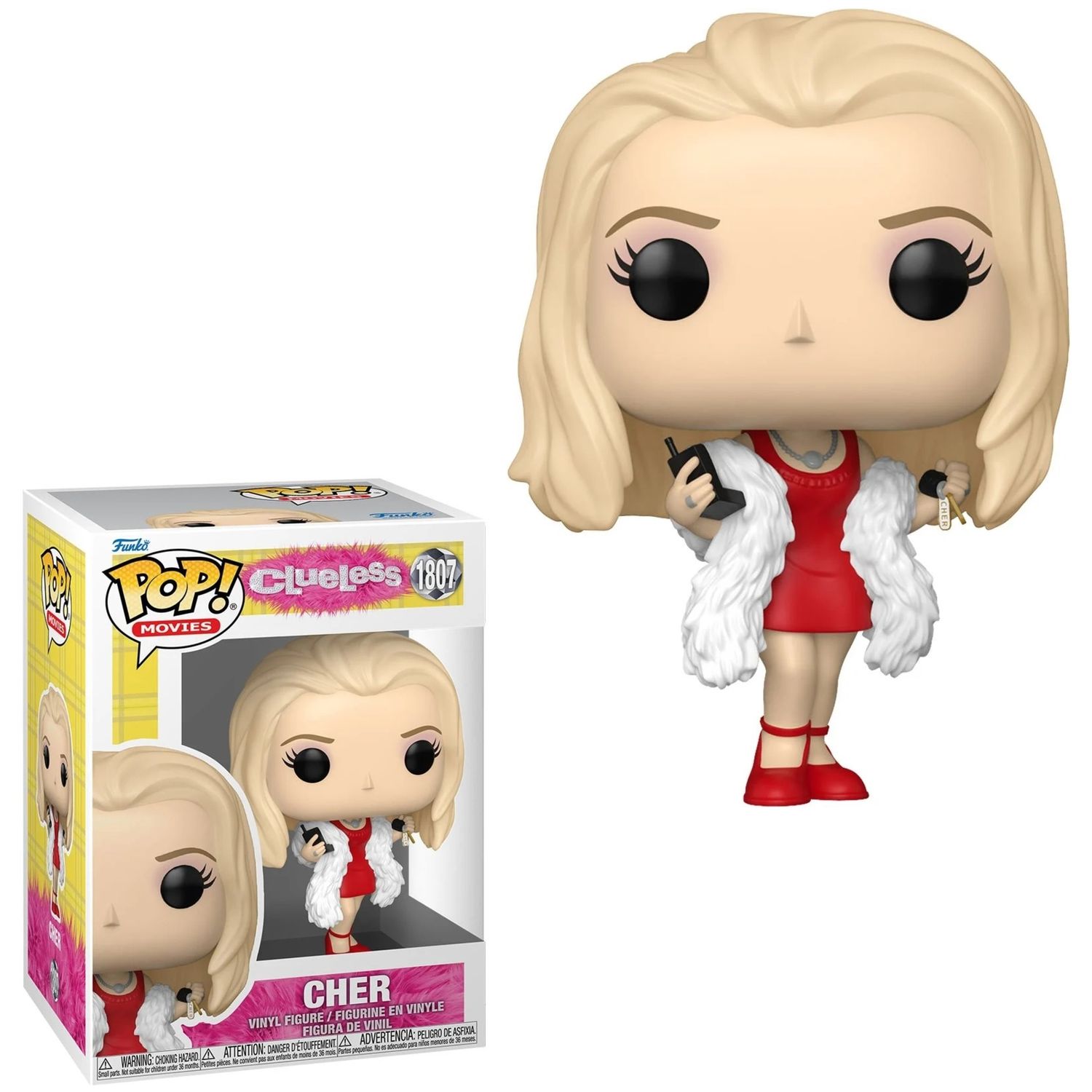 Clueless Cher  4&quot;H POP! Movies Vinyl Figure #1807