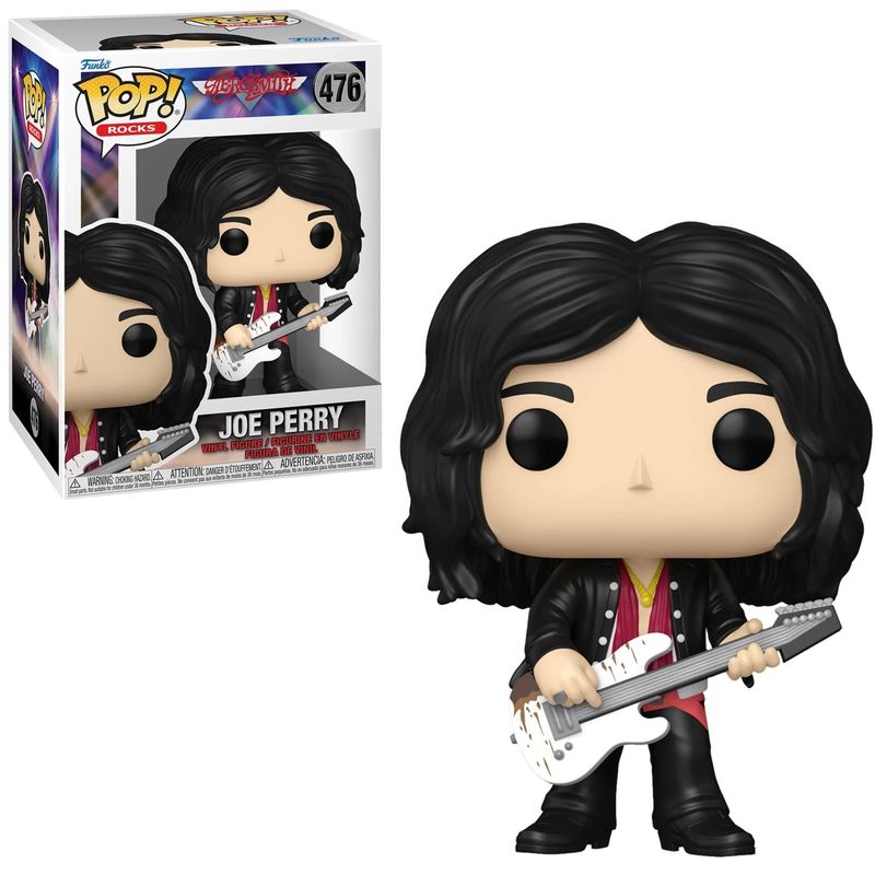 Aerosmith Joe Perry 4"H POP! Rocks Vinyl Figure #476
