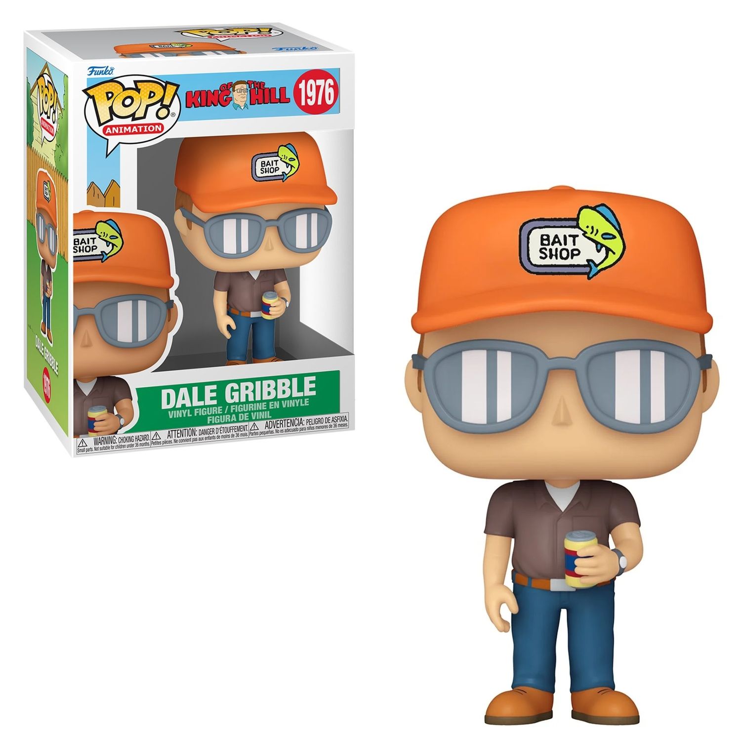 King of the Hill - Dale Gribble POP! Animation Vinyl Figure #1976